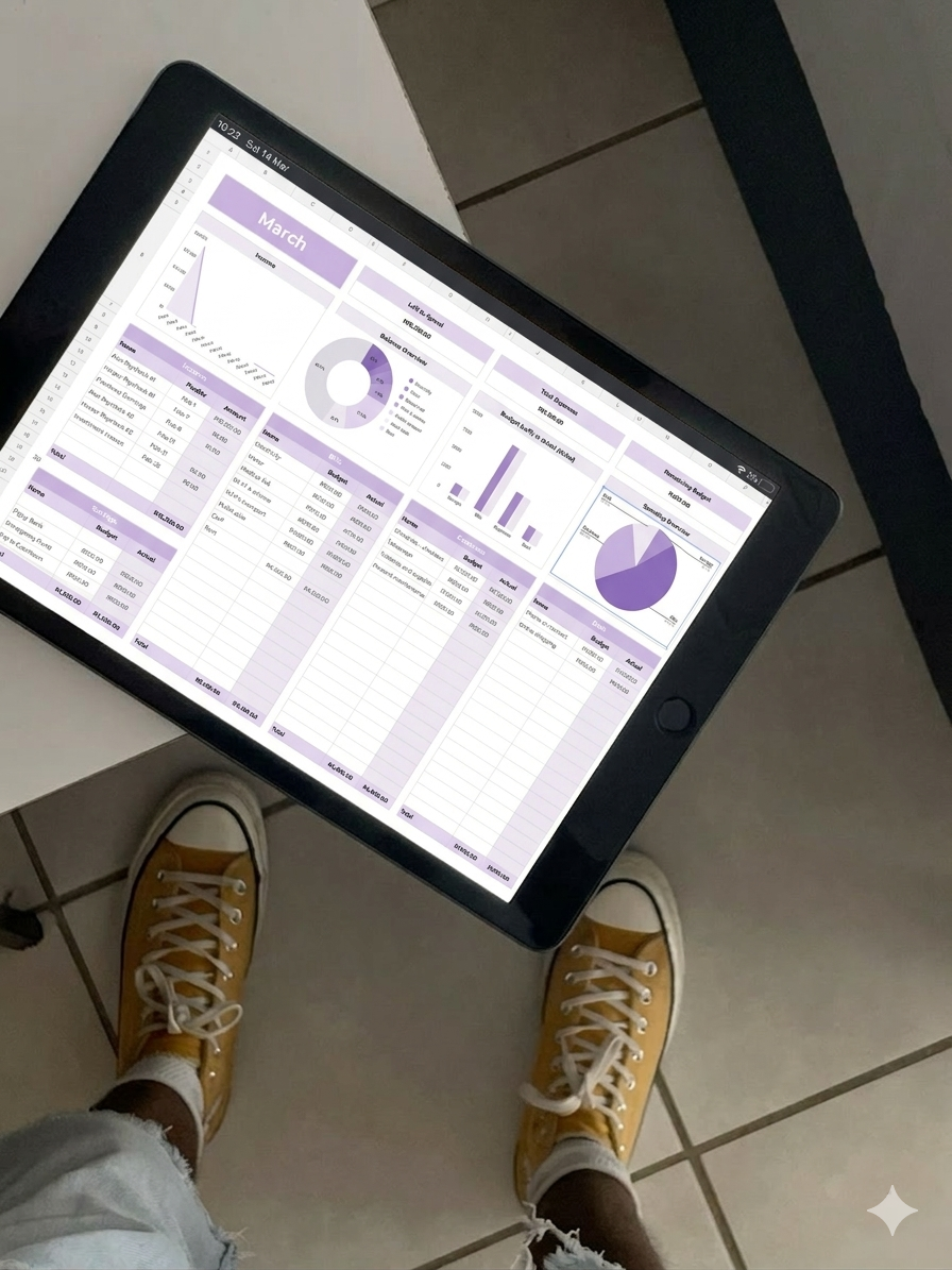 Budgeting template (Once off purchase )